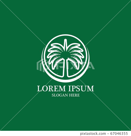 Date tree icon vector illustration Date tree icon vector illustration 67046355