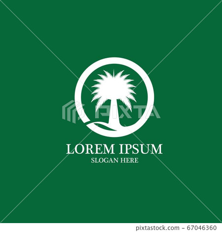 Date tree icon vector illustration Date tree icon vector illustration 67046360