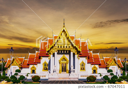 Marble Temple of Bangkok, Thailand, Wat Marble Temple of Bangkok, Thailand, Wat 67047011