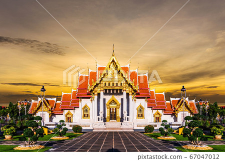 Marble Temple of Bangkok, Thailand, Wat Marble Temple of Bangkok, Thailand, Wat 67047012