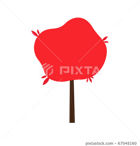 Isolated colored tree icon Isolated colored tree icon 67048160