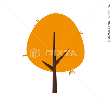 Isolated colored tree icon Isolated colored tree icon 67048162