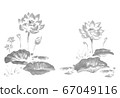 Ink_lotus_monochrome 67049116