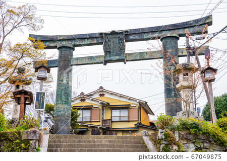 Kinpusenji Temple and Copper Torii (Yoshinoyama, Yoshino-cho, Yoshino-gun, Nara) April 2020 Kinpusenji Temple and Copper Torii (Yoshinoyama, Yoshino-cho, Yoshino-gun, Nara) April 2020 67049875