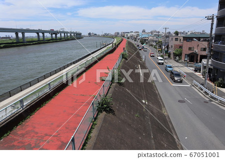江戶川區水災地圖小松川橋 江戶川區水災地圖小松川橋 67051001