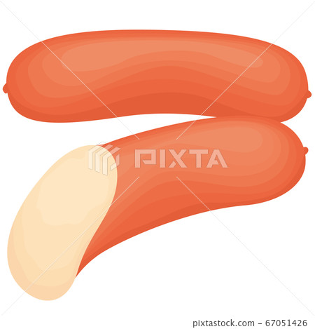 Nostalgic red sausage 67051426