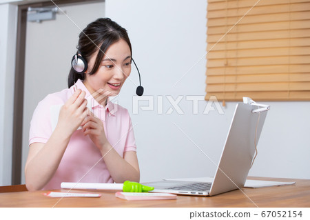 女講師在線課堂圖片 女講師在線課堂圖片 67052154