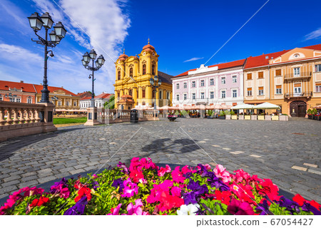 Timisoara, Banat - Union Square in Banat, Transylvania Timisoara, Banat - Union Square in Banat, Transylvania 67054427