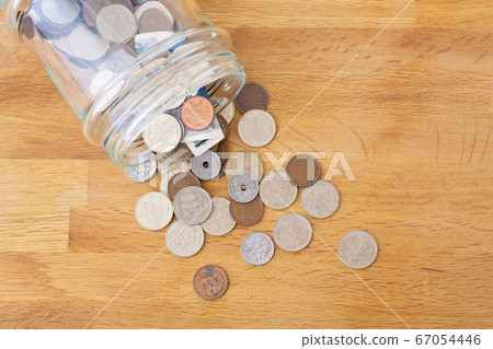 Image of money spilling Image of money spilling 67054446