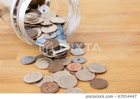 Image of money spilling Image of money spilling 67054447