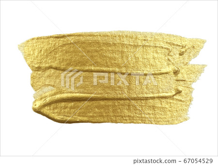 Shiny golden brush strokes Shiny golden brush strokes 67054529