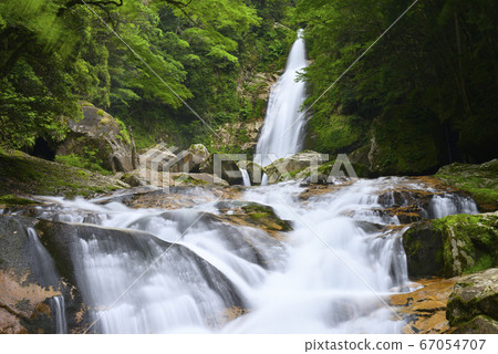 Sasa no Taki Waterfall 100 selections in Japan (Totsugawa Village, Yoshino District, Nara Prefecture) 67054707