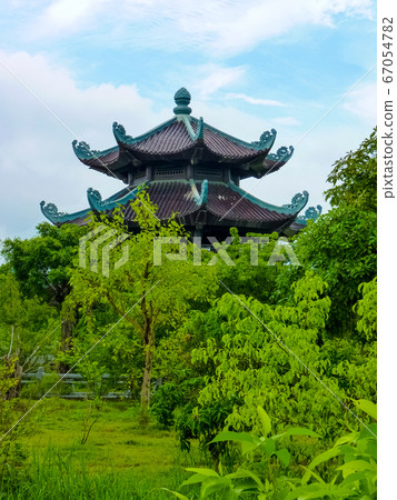 Famous Bai Dinh temple, Ninh Binh, Vietnam 67054782