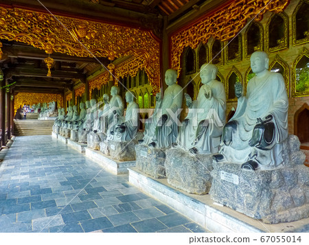 Famous Bai Dinh temple, Ninh Binh, Vietnam 67055014