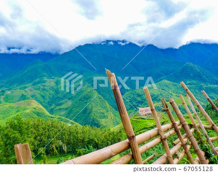 Sapa (Chapa) village in north of Vietnam 67055128