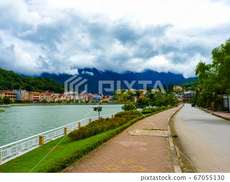 Sapa (Chapa) village in north of Vietnam 67055130