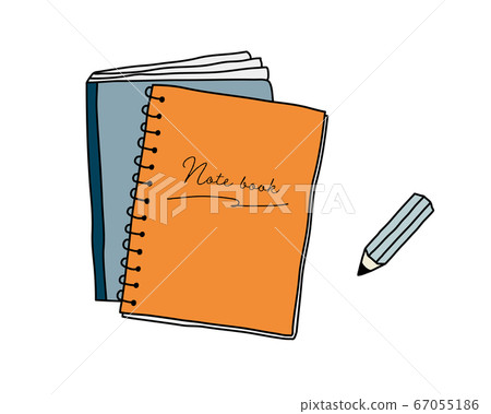 手寫筆記本插圖/鉛筆/研究 67055186