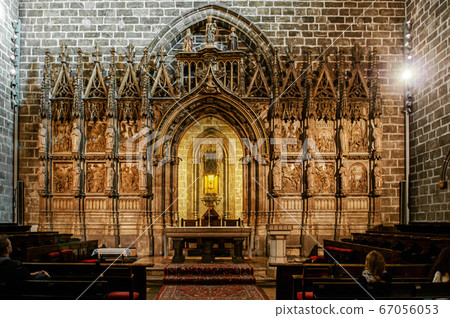 Chapel of the Holy Grail at Valencia Cathedral - Valencia, Spain 67056053