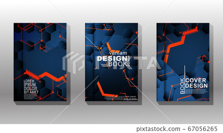 Minimal vector cover design background. New ... 67056265