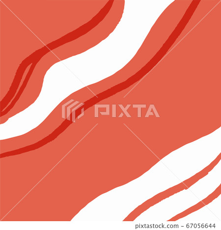 Trendy coral wave template design of advertising Trendy coral wave template design of advertising 67056644