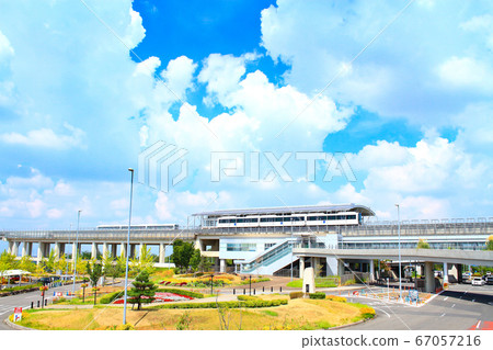 立尼莫在長久手市愛知世博會紀念公園站停下 67057216