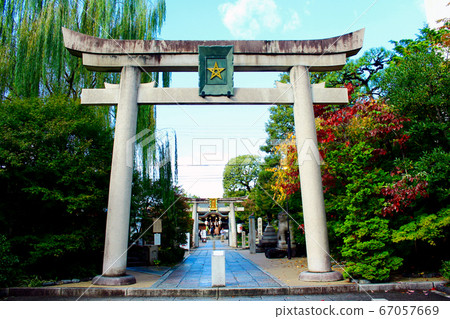 [京都]秋季清明神社ori川通的景物一覽（前） 67057669