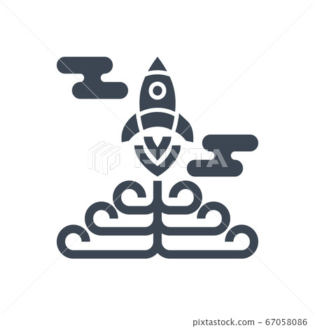 Strategy For Victory Vector Glyph Icon 67058086