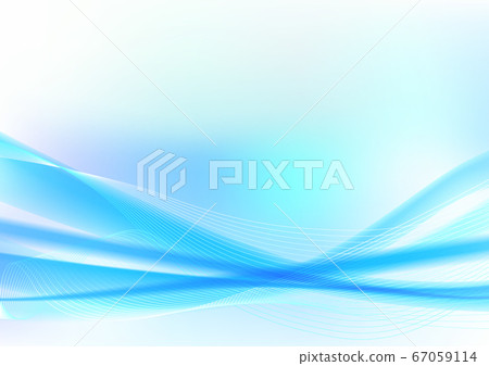 Blue geometric pattern abstract background corrugated material 67059114