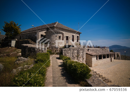 Landscape inside the Lekuresi Castle and military Landscape inside the Lekuresi Castle and military 67059336