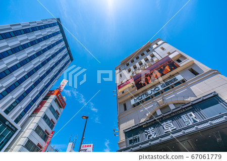 View of Tokyo cityscape of Japan such as Asakusa Station View of Tokyo cityscape of Japan such as Asakusa Station 67061779