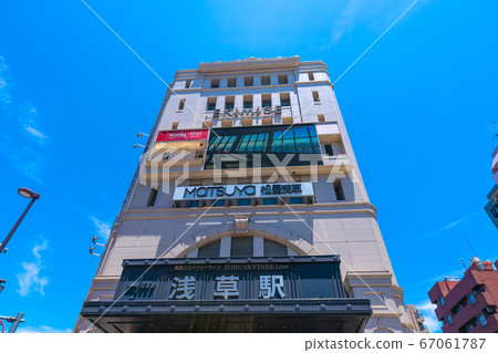 淺草站等日本的東京城市景觀 67061787