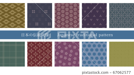 Japanese traditional pattern 67062577