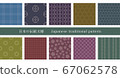 Japanese traditional pattern 67062578