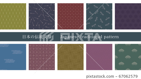 Japanese traditional pattern Japanese traditional pattern 67062579