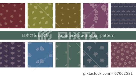 Japanese traditional pattern Japanese traditional pattern 67062581