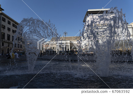 genoa porta soprana medieval gate 67063592
