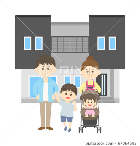 家庭和自己的家圖 家庭和自己的家圖 67064592