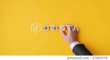 Customer contact and service conceptual image 67065579