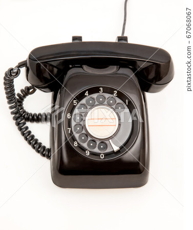 Showa retro black telephone Showa retro black telephone 67068067