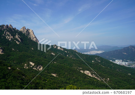 韓國首爾，道峰區，道峰洞，道峰山 67068197