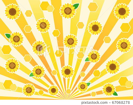 背景67輻射效應線向日葵 背景67輻射效應線向日葵 67068278