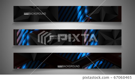 Set banner background for your design. vector Set banner background for your design. vector 67068465