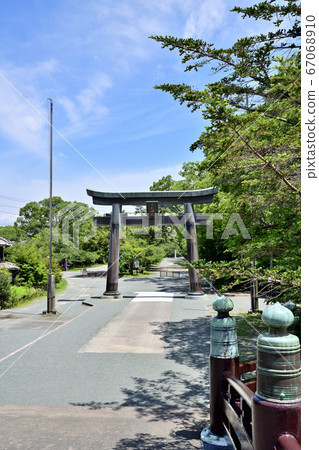 柳川市Sanbashira神社的鳥居 67068910