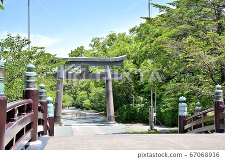 柳川市Sanbashira神社的鳥居 67068916