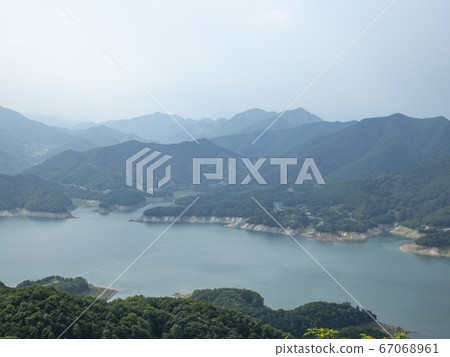 韓國忠清北道堤川市清風面清風湖 韓國忠清北道堤川市清風面清風湖 67068961