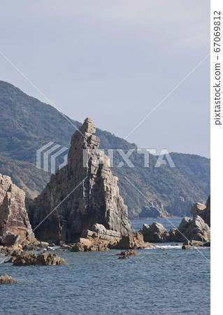 Nomaike海岸線的岩層 Nomaike海岸線的岩層 67069812