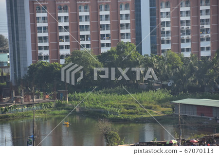 孟加拉國考克斯巴扎爾海灘度假勝地沿著海灘的新酒店和時尚露台 67070113