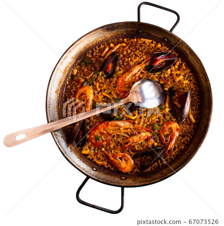 paella, seafoods, prawn 67073526