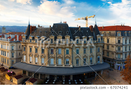 Panorama of french city Valence on north country Panorama of french city Valence on north country 67074241