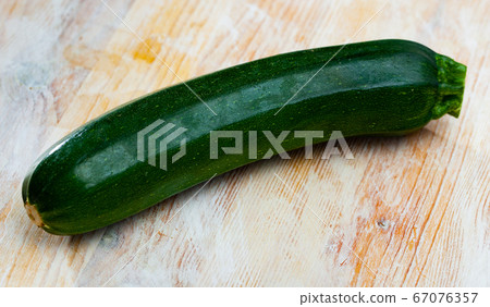 One fresh zucchini 67076357